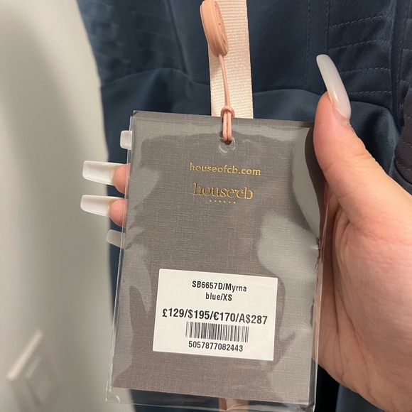 House of CB Myrna Blue Dress - Picture 7 of 8